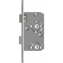 Einstemmschloss 1 413000 wc,dm 55,Stulp 235x20x3mm,rechts, silber lackiert - SAG