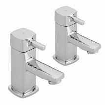 Sagittarius - Axis Basin Taps Pair - Chrome