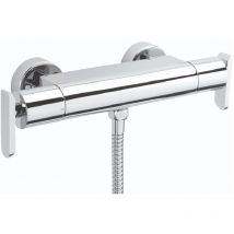 Sagittarius Eclipse Bar Shower Valve Dual Handle - Chrome