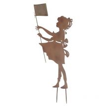 Sagoma di ferro Bambina 40 x 92 cm