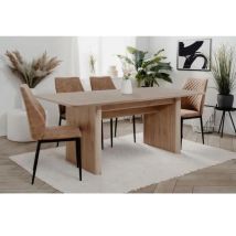 Sai Ausziehbarer Tisch Eiche Braun 160 Bis 200 Cm