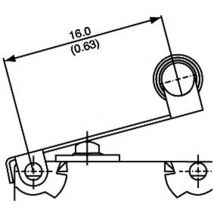 V4NST7YRUL Mikroschalter V4NST7YRUL 250 v/ac 5 a 1 x Ein/(Ein) IP67 tastend 1 St. - Saia