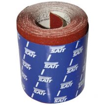 Sait - ex grana 280 carta vetrata abrasiva telata per legno ferro smalto vernici 1mt larghezza 120mm