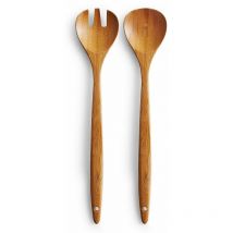 Salad Servers Set, 2pcs, bamboo