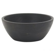 Saladier en bois d'acacia noir Saladier