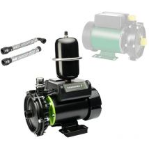 Salamander Pumps - Salamander Right RGP80 Single Impeller Shower Pump 2.4 Bar Hoses Positive Head