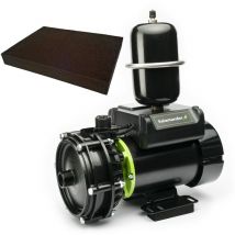 Salamander Pumps - Salamander RP80SU 2.4 Bar Right Single Impeller Shower Pump Negative & Mat