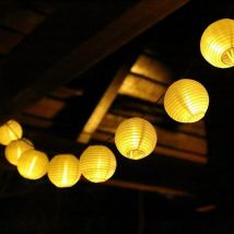 Led Guirlande lumineux led, 31V Lanterne, 10M 40 led - Salcar