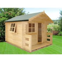 Shire - Salcey Mini Log Cabin Playhouse Children's Wendy House