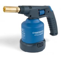 Saldatore a gas in metallo con accensione piezoelettrica potenza 1650W temperatura fiamma 1800C regolabile ergonomico