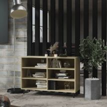 Kalisse - inlife Buffet Chêne sonoma 103,5x35x70 cm Aggloméré - Brun