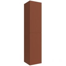 Salgar Hochschrank BIBA 2 Türen TERRACOTA