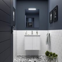 Salgar Noja Komplett-set 700 2 Türen White Gloss