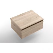 Set Domus 1000 Schrankelement Wandhängend 1 Schublade Und Waschtischplatte Nature
