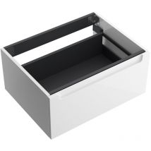 Salgar Waschtischunterschrank MONTERREY 800 1 Metallschublade mit Softeinzug WHITE COTTON 797 x 270 x 450 mm
