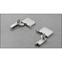 Air unsichtbares Scharnier gedämpfte Schließung links Nickel matt - Salice