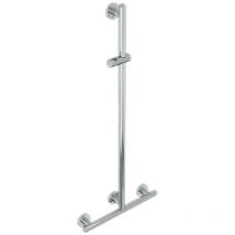 Goman - Saliscendi doccia serie raffaello 50x120 inox cromo
