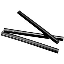Colle silicone 25 Bâtons noirs 200 mm de long et 12 mm de diamètre Salki 0431317