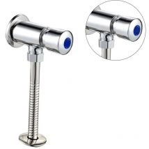 Rapanda - Salle de bain et wc wc et accessoires Chasse d'eau de wc Mécanisme de chasse d'eau (1542),Valve de chasse d'urinoir, Type bouton poussoir,