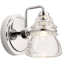 Kichler - Elstead Talland Applique Salle de Bain Chrome Poli, IP44