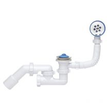 Salle de bains baignoire de bain acier inoxydable et le bouchon