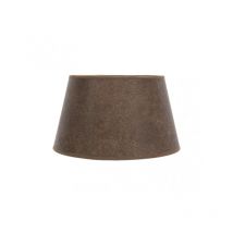 Fabrilamp – Offener konischer Lampenschirm SALMA E27 Rost 40x30x25cm – Hochwertiges Textilmaterial – Stilvolle Innenbeleuchtung