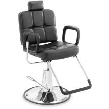 Salon chair - Head and footrest - 52 - 64 cm - 150 kg - black Hairdressing chair