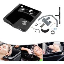 Senderpick - Salon de coiffure bassin de shampoing bac à shampoing bol salon de coiffure matériel de coiffure eau chaude et froide double usage