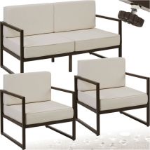 Salon de jardin comosa pour 4 personnes -