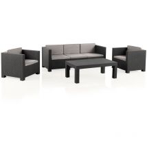 Set Garden Furniture Diva Tropea Graphite