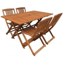 Habitat Et Jardin - Comedor/Salón de jardín Hongkong 4 - Marrón claro