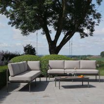 Salon de jardin modulable en aluminium Sahara
