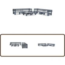 Salon de jardin palette 6 pcs Bois Gris - Salon De Jardin - Ensemble De Salon - Mobilier De Jardin - Canapé De Jardin - Set De Jardin