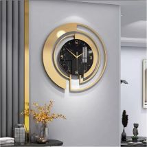 Salon lumière horloge murale maison horloge murale montre décoration tenture murale hôtel hall montre murale