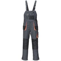 Terratrendjob - Pantalon Pour Hommes Taille 54 Gris Foncé/noir/orange 65 % Pes / 35 % Coton