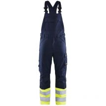 Salopette de travail retardant flamme inhérent steel 2605 - Marine/Jaune 48C