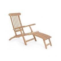 Bizzotto - Poltrona Steamer in Teak fsc - linda