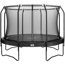 Premium Edition Combo - Trampolin (183 cm), Schwarz - Salta
