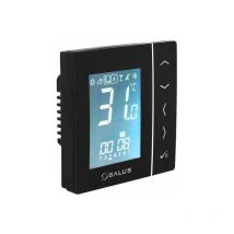 Salus VS10BRF Digitaler Funk Thermostat Gehäusefarbe schwarz 112612