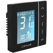 Salus - Vs10brf Digitaler Funk Thermostat Gehäusefarbe Schwarz 112612