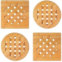 Excellent - salvamantel bambu 20 cm surtido , Salvamantel bambu 20cm surtidoMarca Salvamantel de bambú. - Adecuados para el contacto con los