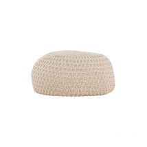 Sam Pouf beige.