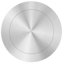 Didheya - Poignée intégrée ronde en acier inoxydable mat modèle Sam