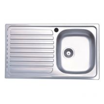 Webmarketpoint - Samet Fregadero encastrable SA278 86x50 cm izquierdo