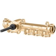 Sammelleitung Mit Allgemeiner Abfangung. 3 Abzweigungen, Schnellkupplung Caleffi 359630 3