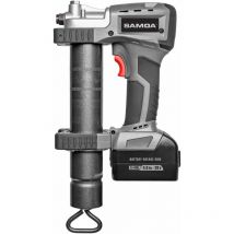 Hallbauer Akku-Fettpresse afp-s 400 20 v, 4000 mAH, 1 Li-ION Akku 160510 - Samoa