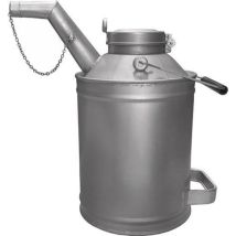 Ölvorratskanne VKV 5000 – verzinktes Stahlblech – 5 l – Höhe 310 mm – Breite 320 mm – 330 mm – 80303