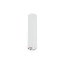Larissa Lighting - Plafonnier D60 Pour Ampoule led GU10 25cm Blanc Sablé zambelis