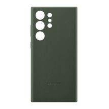 Samsung - Coque en cuir pour Galaxy S23 Ultra 5G Vert - Vert
