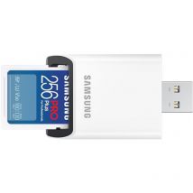 Samsung - pro Plus Reader Full Size sdxc Card 256Go be (MB-SD256SB/WW)